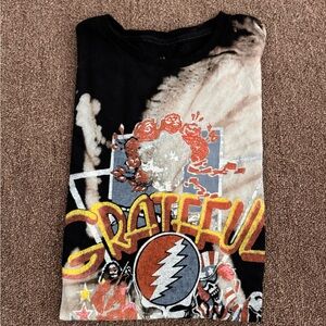 Grateful Dead Kids Graphic T-Shirt - Black and Multicolor